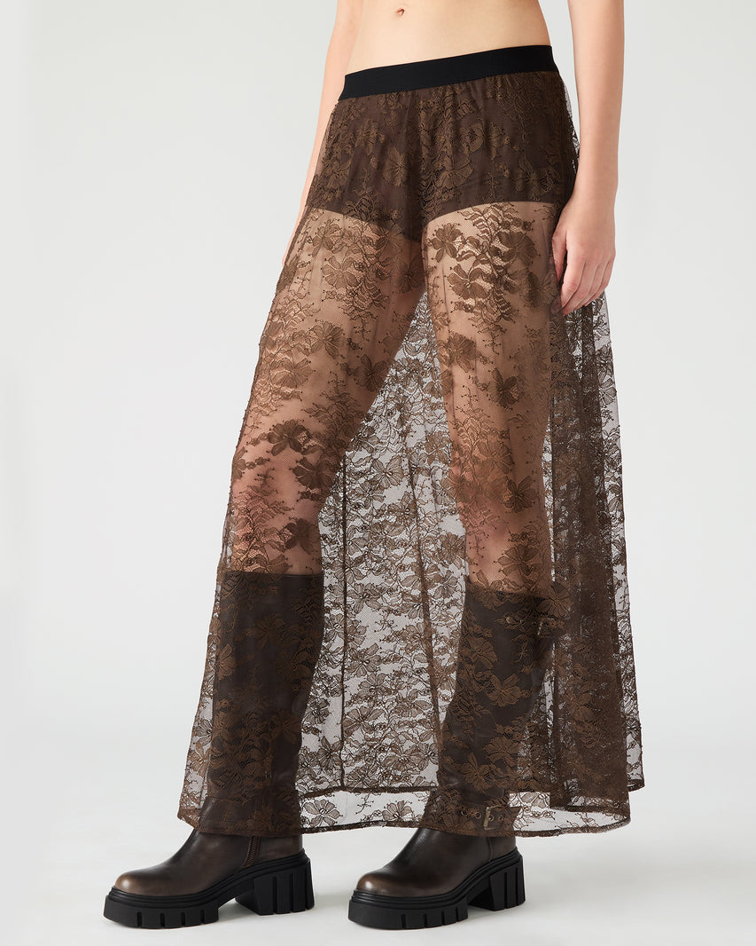 GISELA SKIRT DARK ESPRESSO