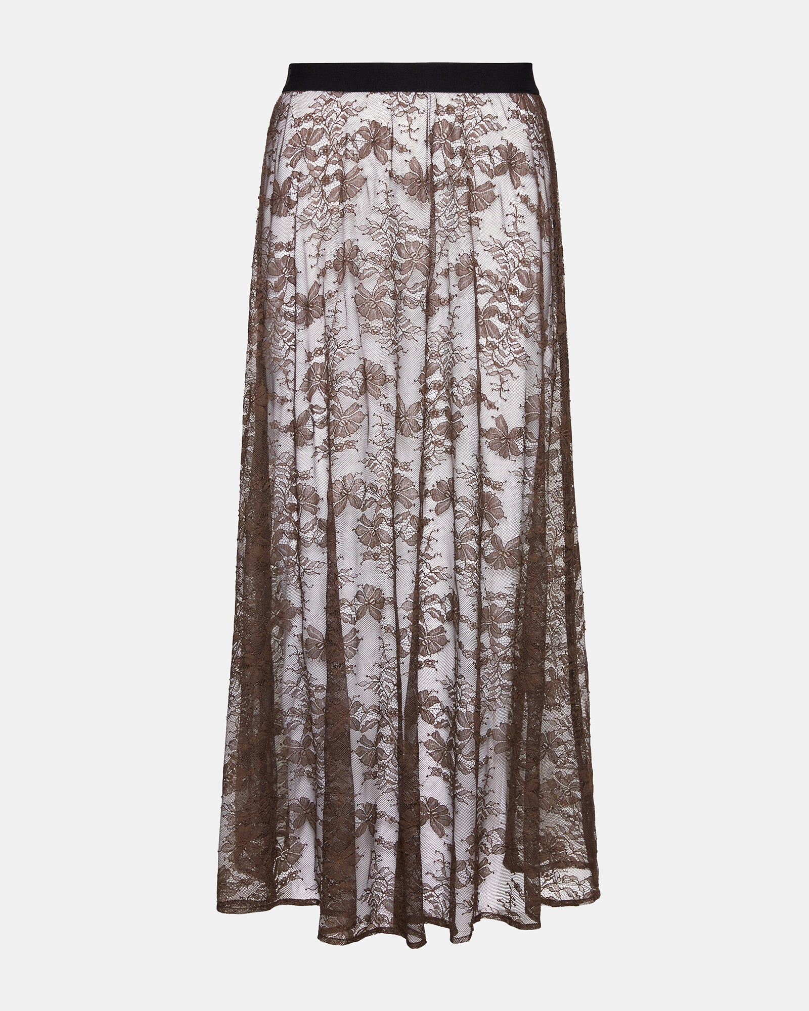 GISELA SKIRT DARK ESPRESSO