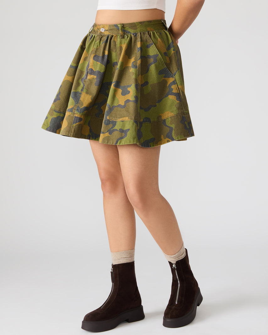 SLOAN SKIRT CAMOUFLAGE