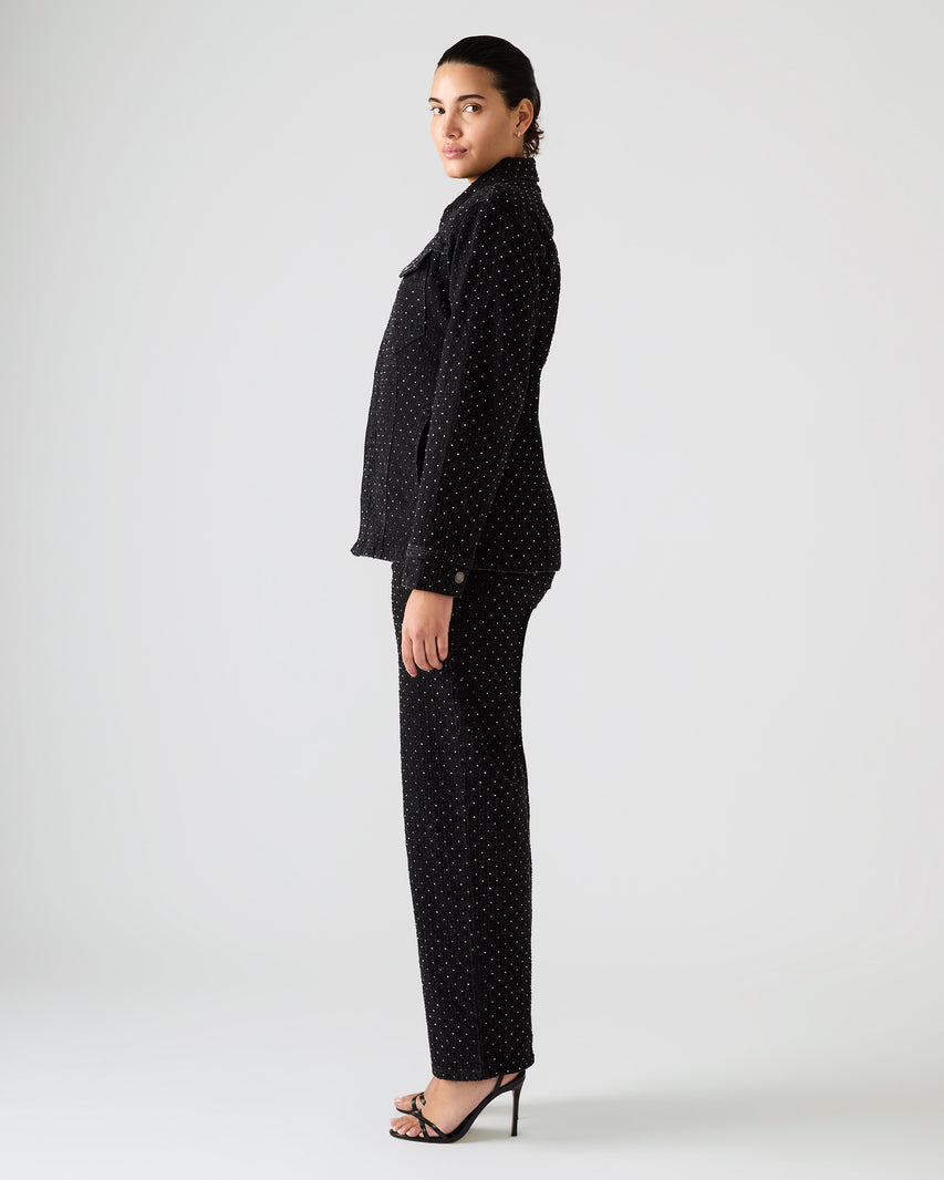 PARC CRYSTAL JACKET BLACK