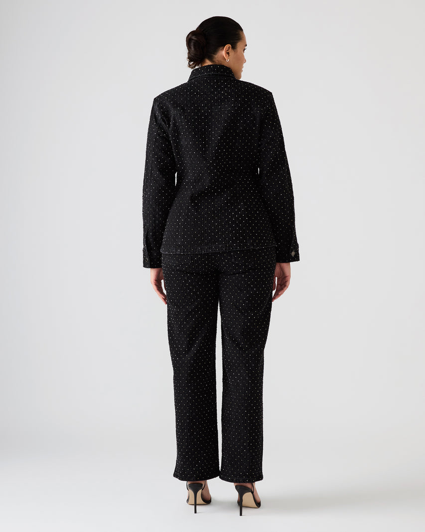 PARC CRYSTAL JACKET BLACK