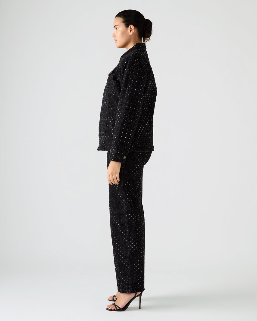 AVALINE CRYSTAL JEAN BLACK