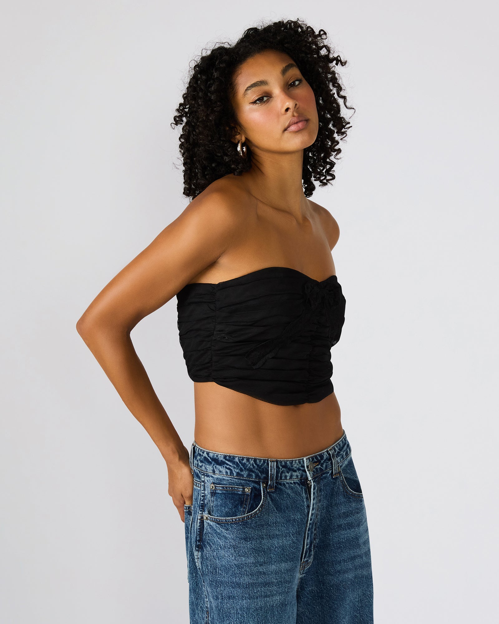 MARTINE TOP BLACK - view 2