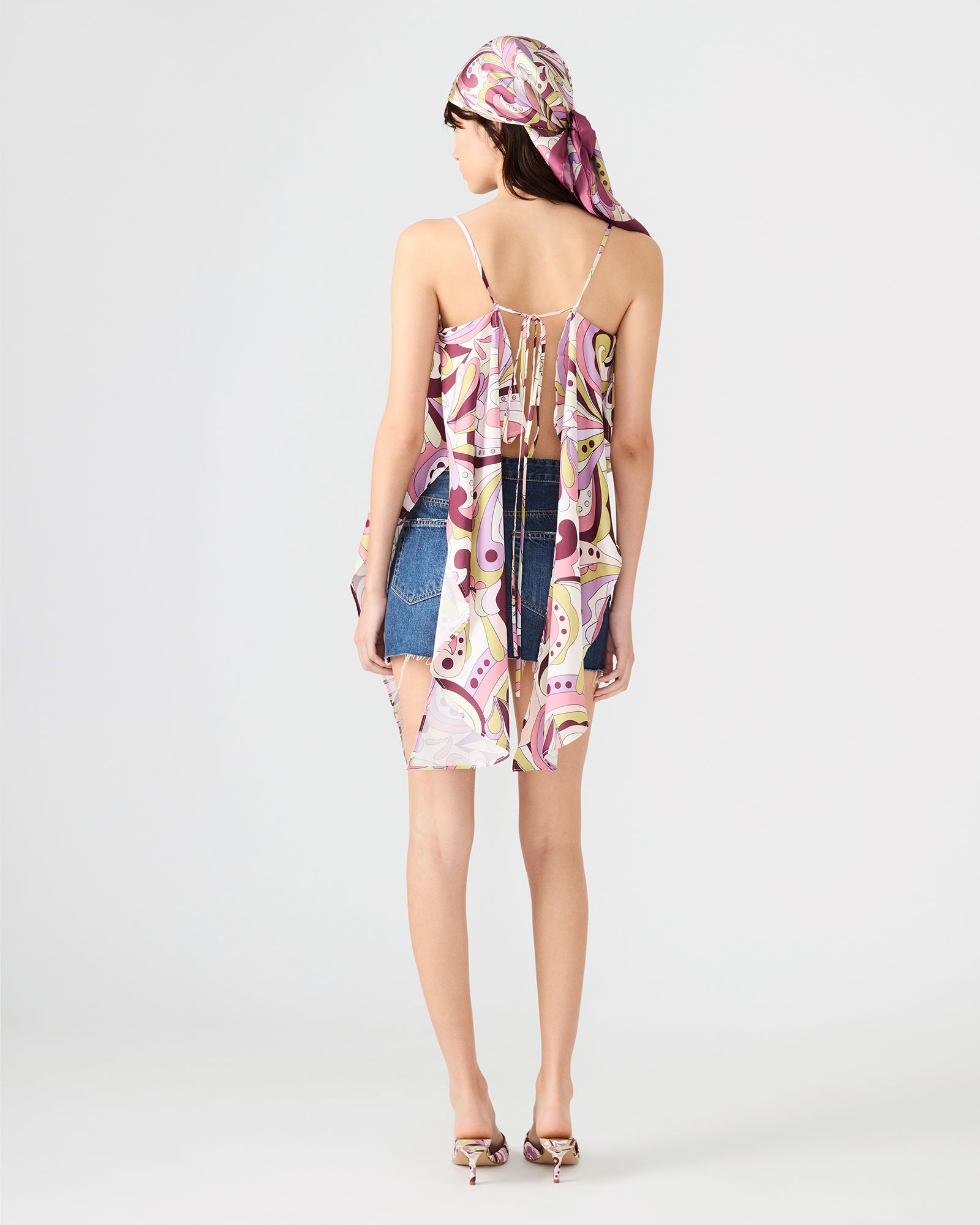 MARGAN TOP PETAL PAISLEY - view 4