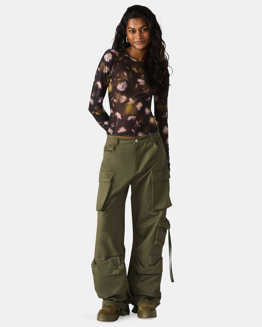 LILIANNA TOP BLACK MULTI