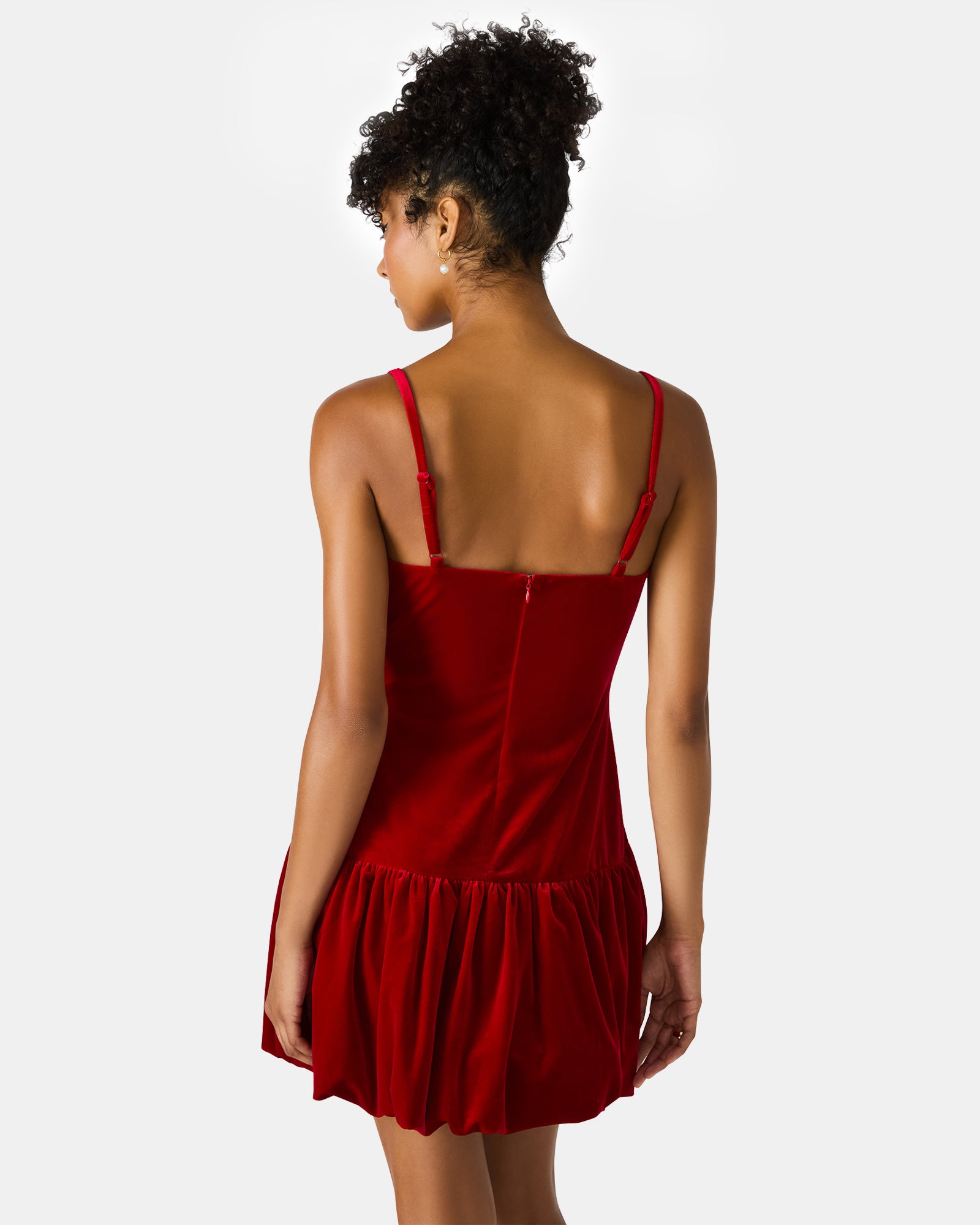 Steve Madden Women's Giovanna Dress Sleeveless Bubble Dresses - Red - Size 12 - Polyester Steve Madden Women's Giovanna Dress Sleeveless Bubble Dresses - Red - Size 12 - Polyester