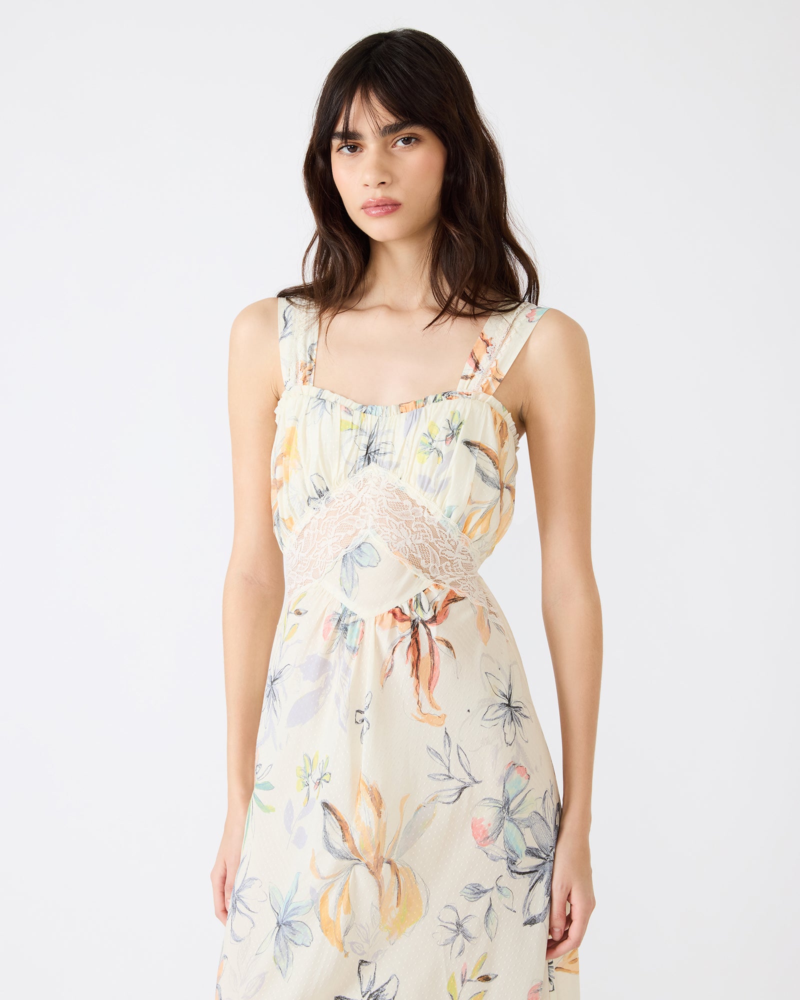 ALEXUS DRESS VINTAGE IVORY - view 2