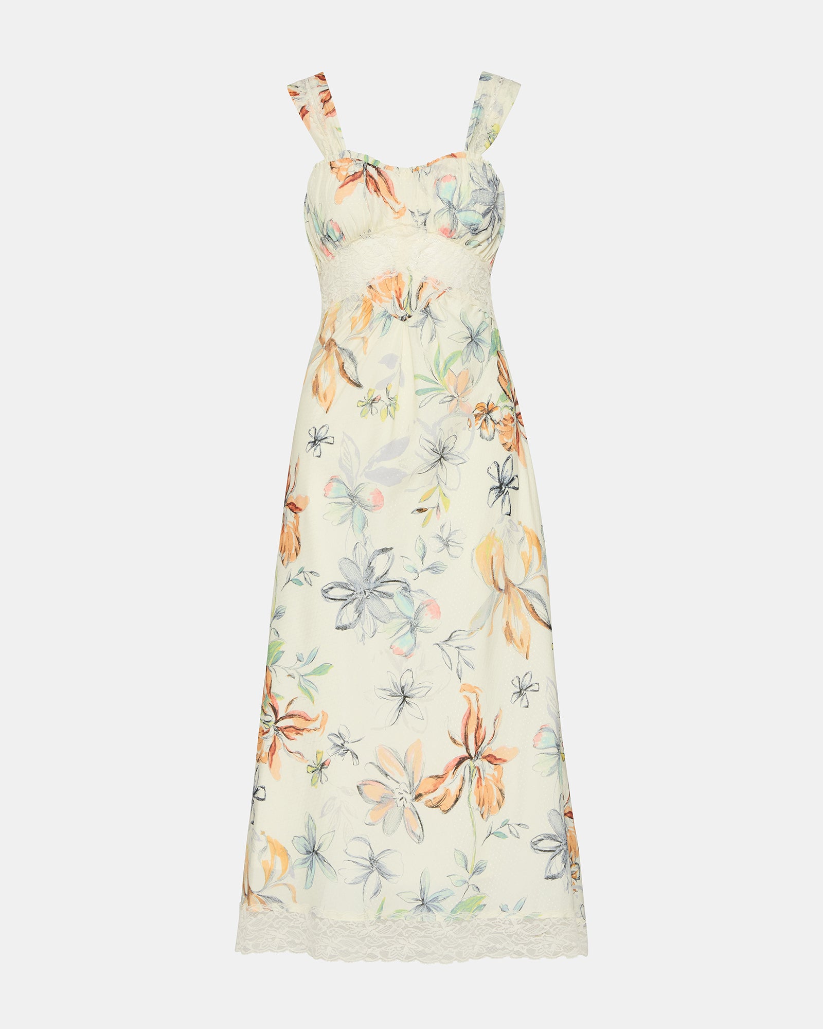 ALEXUS DRESS VINTAGE IVORY - view 7