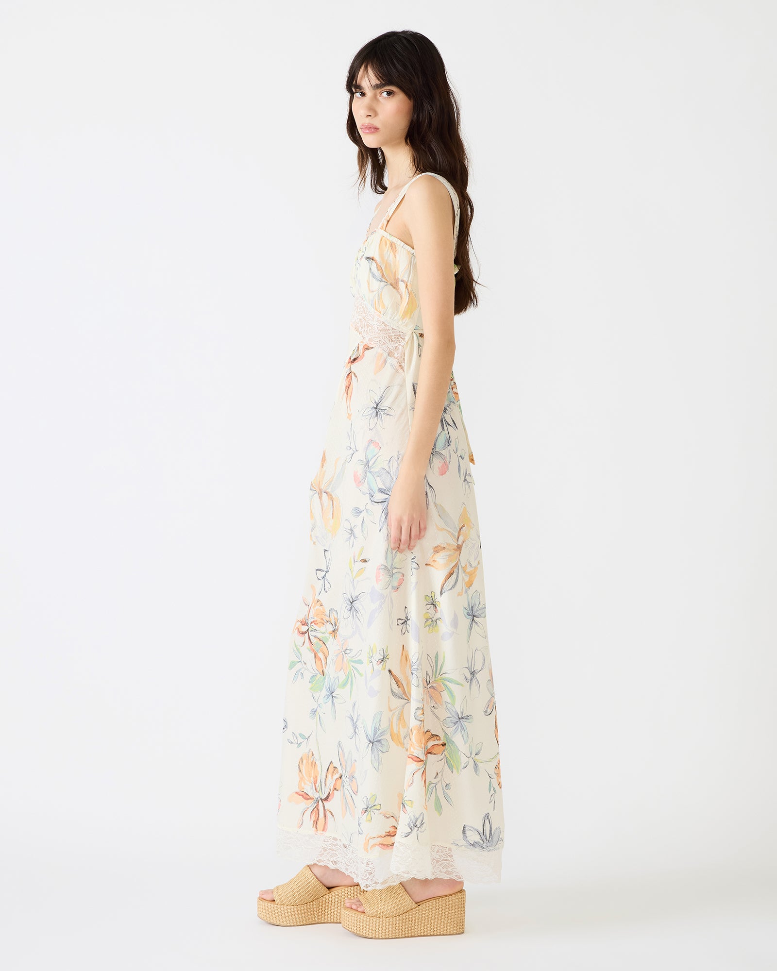 ALEXUS DRESS VINTAGE IVORY - view 4