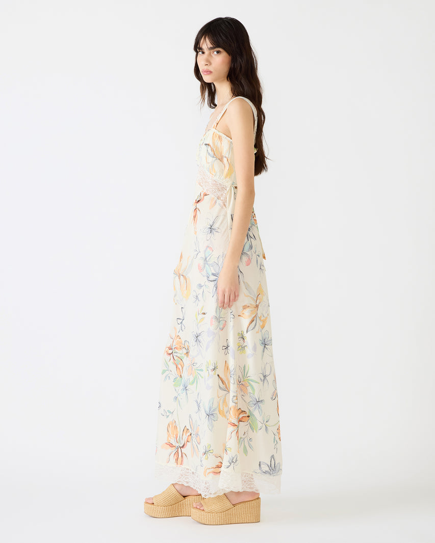 ALEXUS DRESS VINTAGE IVORY - view 4