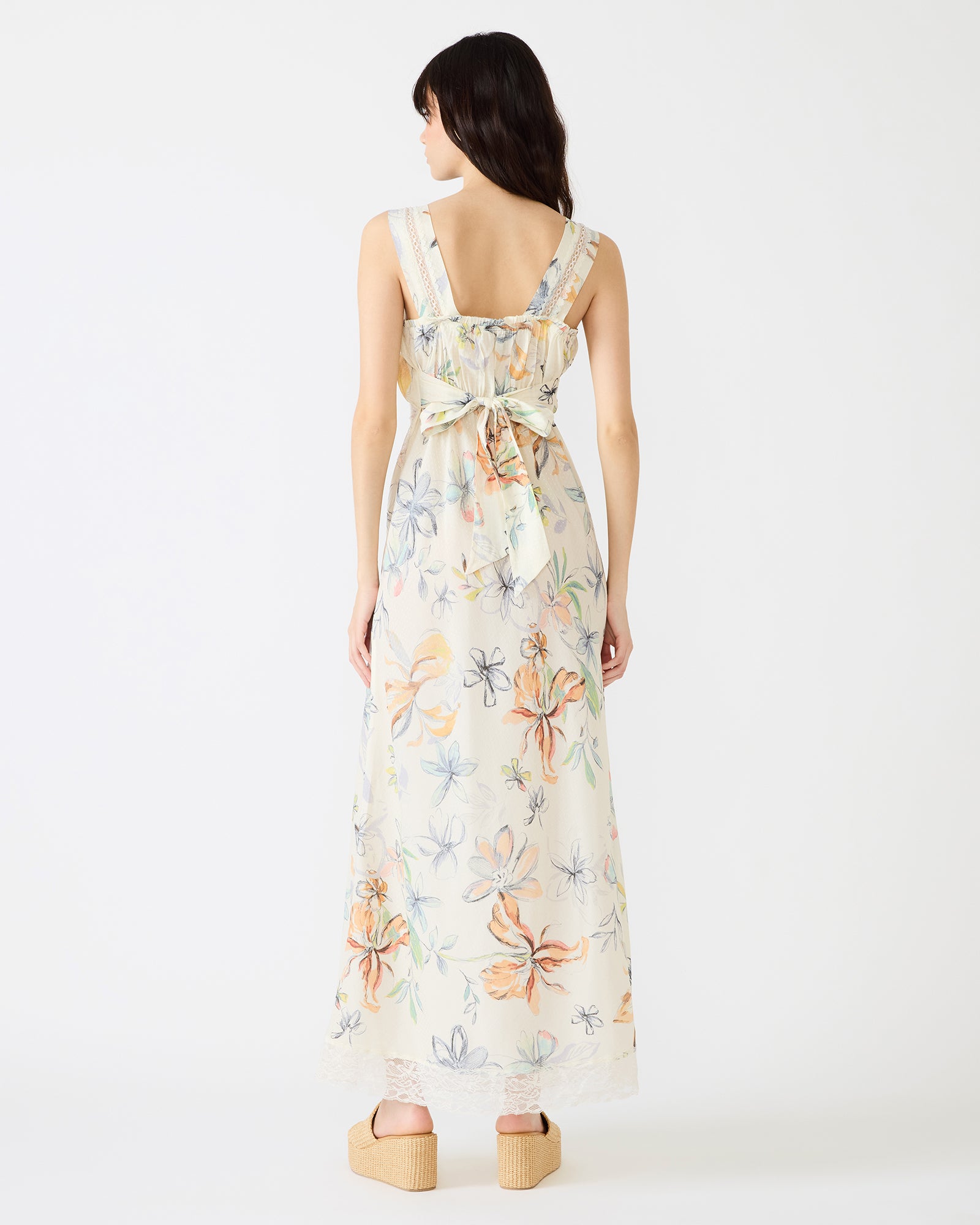 ALEXUS DRESS VINTAGE IVORY - view 5