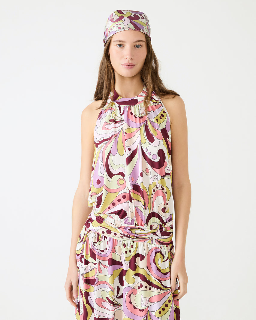 GALA DRESS PETAL PAISLEY - view 3