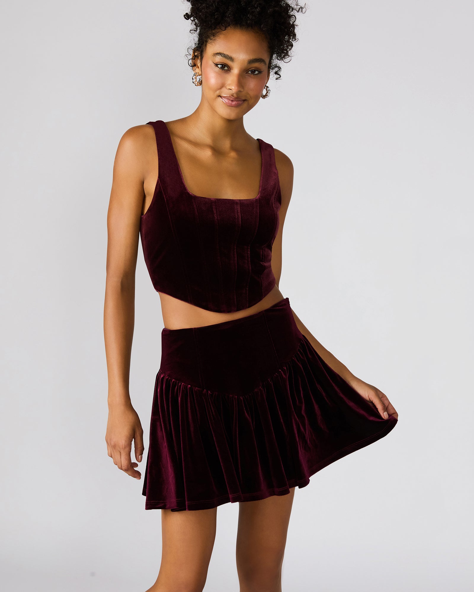 JAYLA SKIRT WINE - view 5
