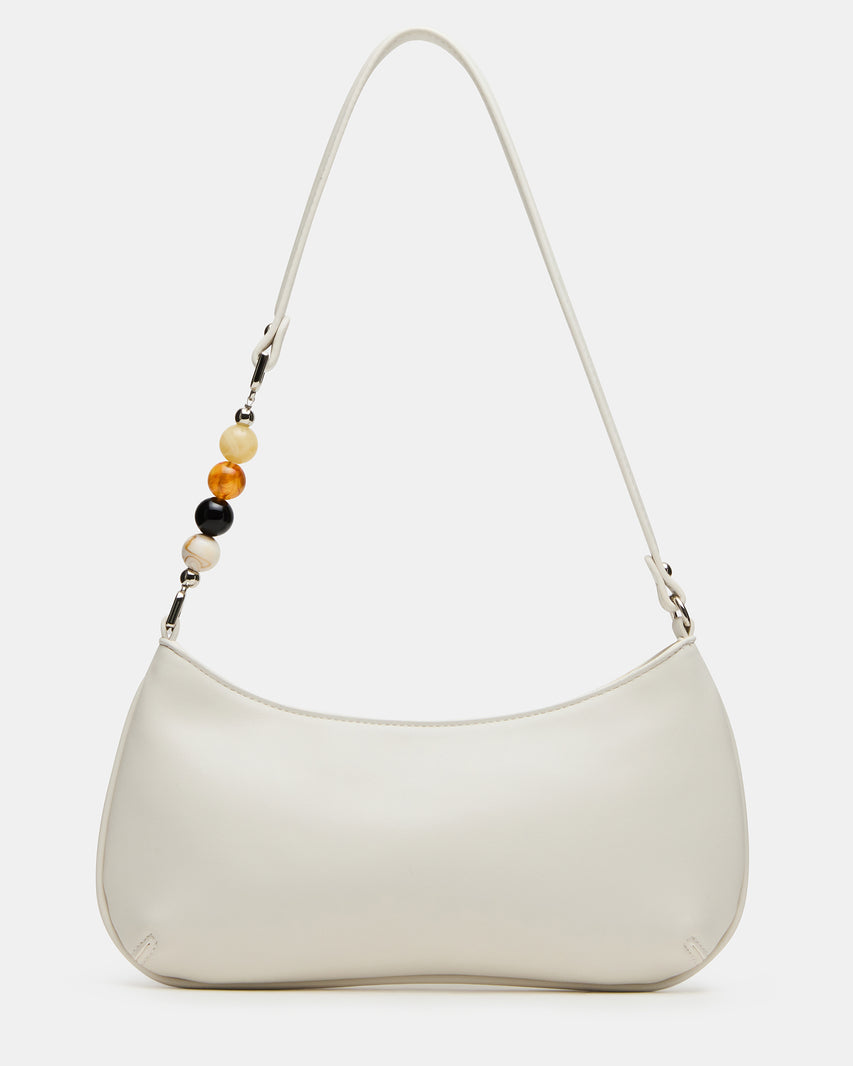 SEREN Chalk Marble Beaded Strap Shoulder Bag Handbag | Steve Madden