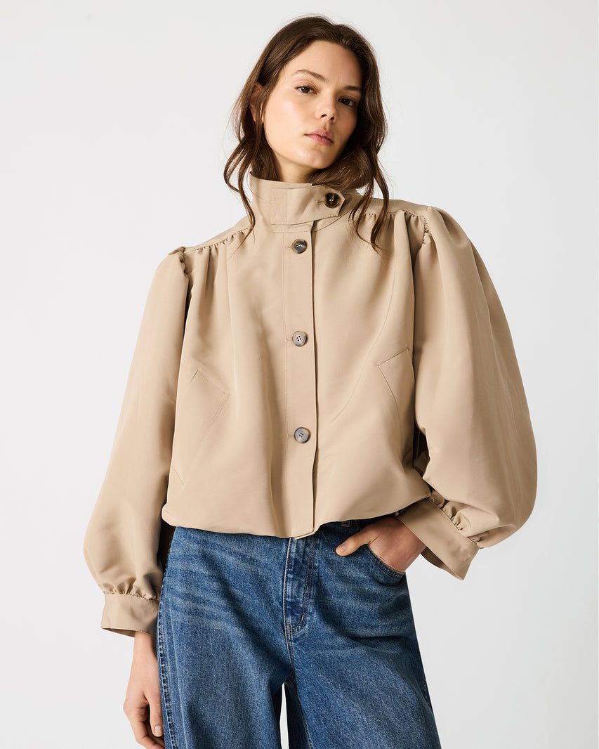 DEEDEE JACKET TAN - view 2