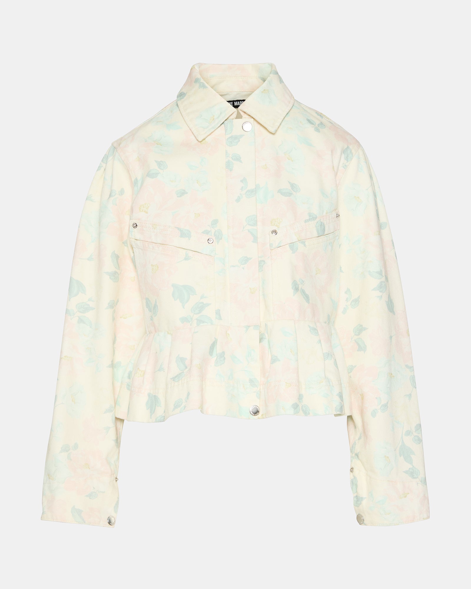 SLOAN FLORAL JACKET PEACH BEIGE - view 6