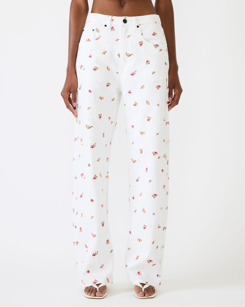 SYDNEE FLORAL JEAN ANTIQUE