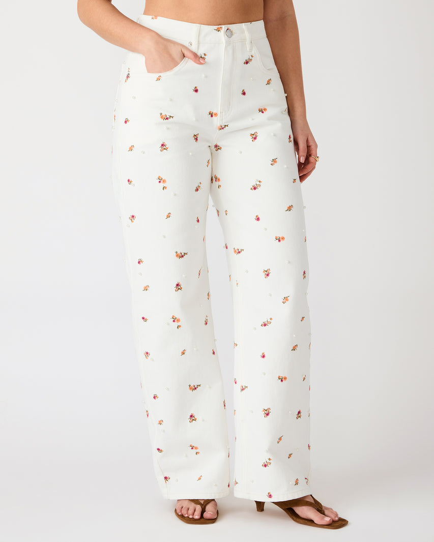 SYDNEE FLORAL JEAN ANTIQUE - view 10
