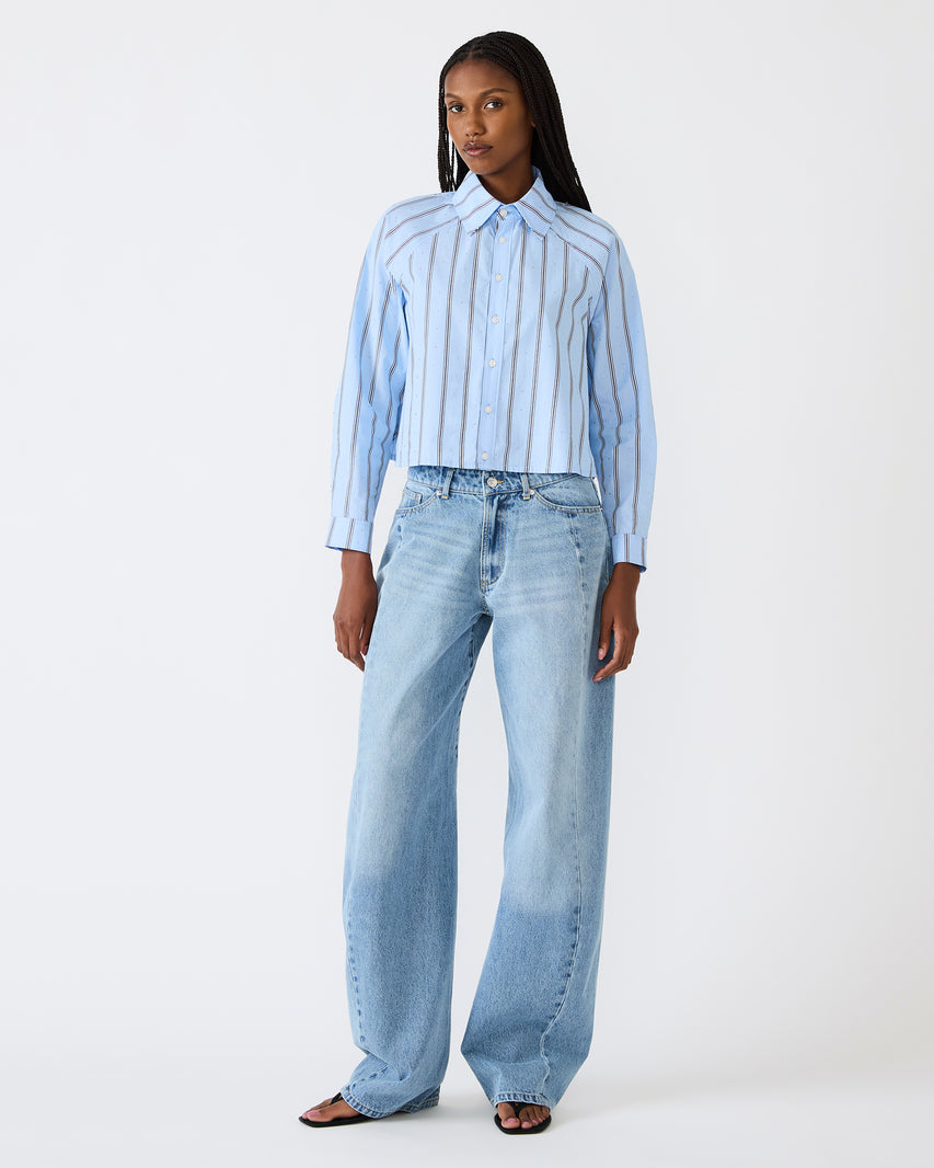 TESS TOP ESTATE BLUE