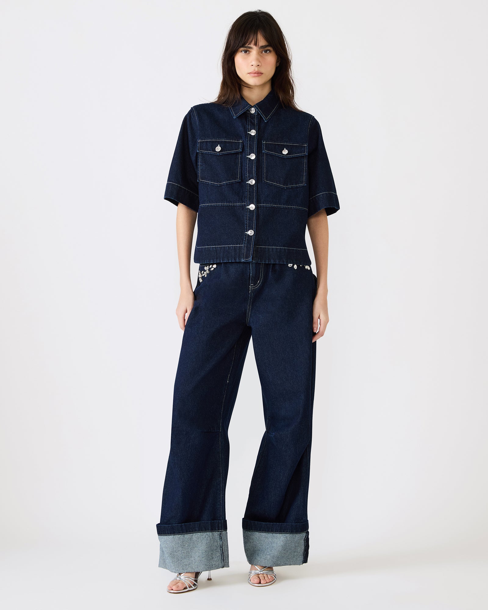 ELIANA TOP BIJOU BLUE