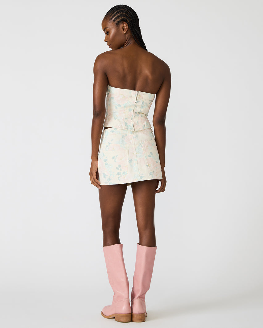 ROSELIA CORSET TOP PEACH BEIGE - view 5