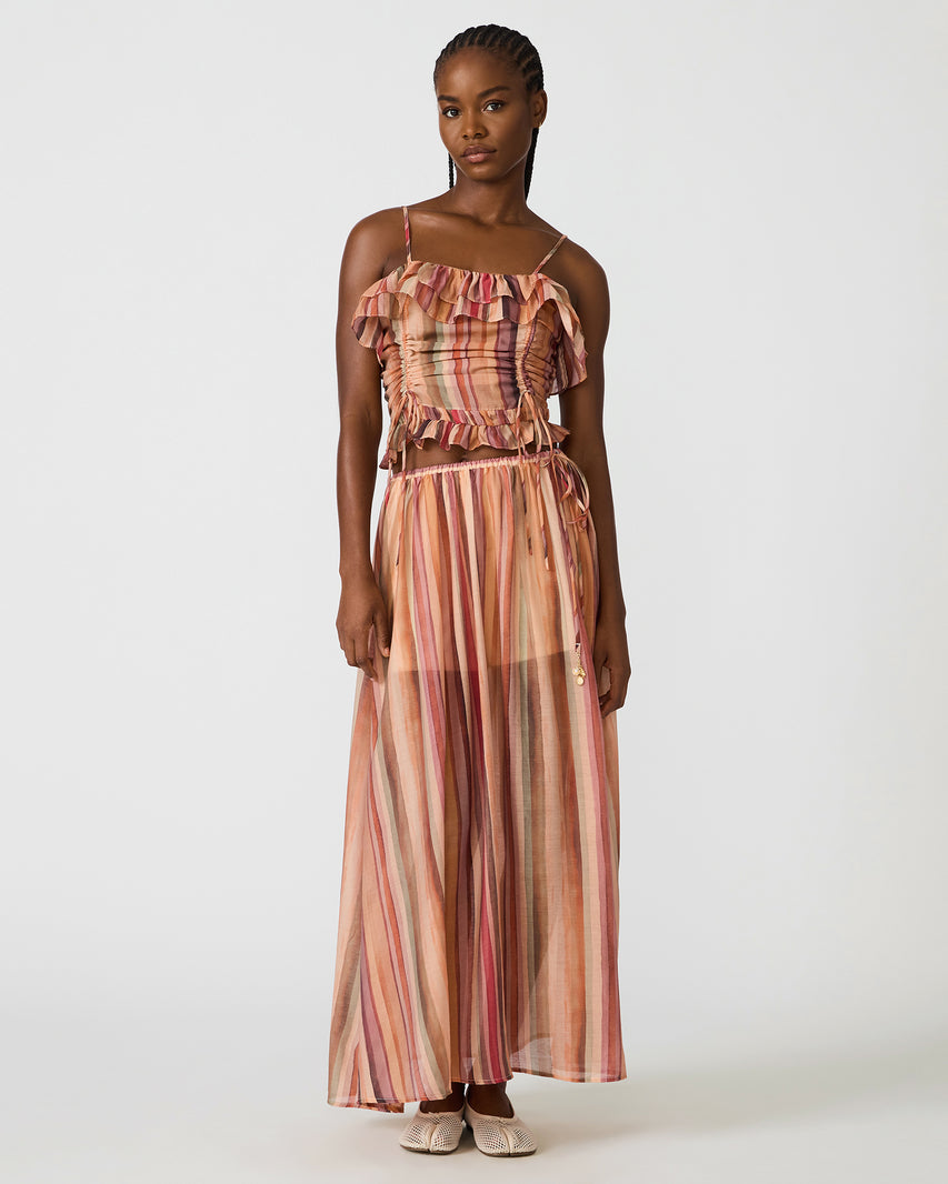SHILLOH TOP STRIPE MULTI - view 2