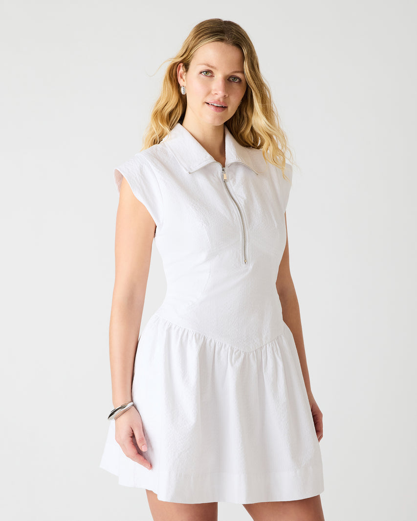 GRACYN DRESS WHITE - view 7