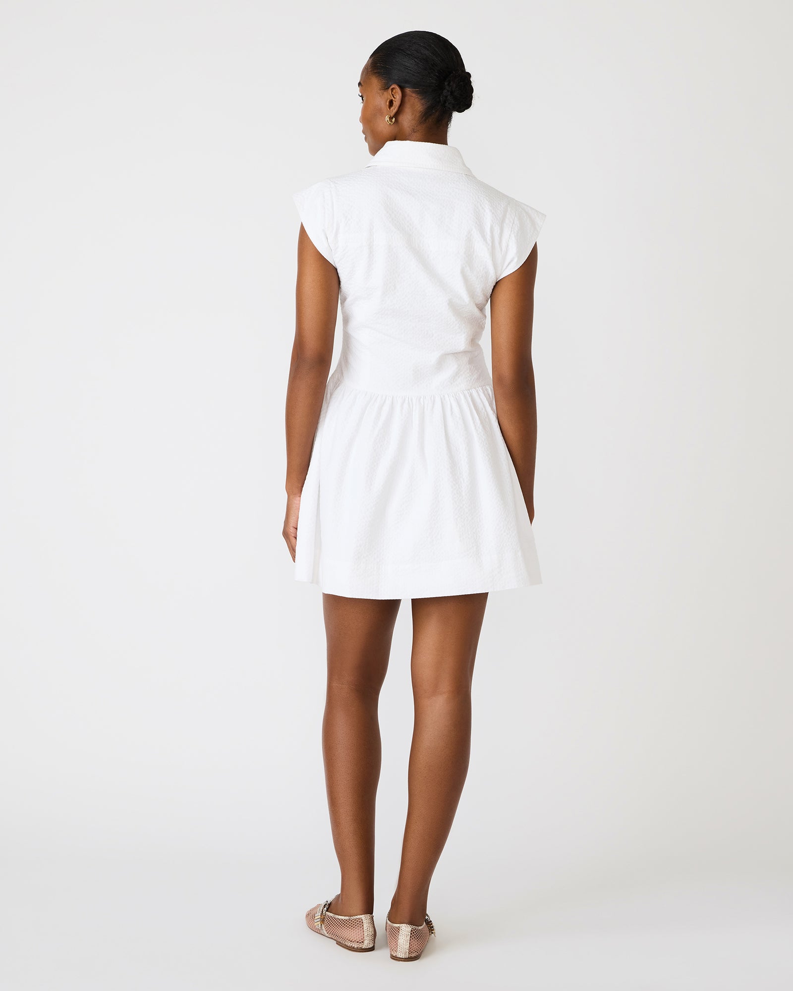 GRACYN DRESS WHITE - view 5