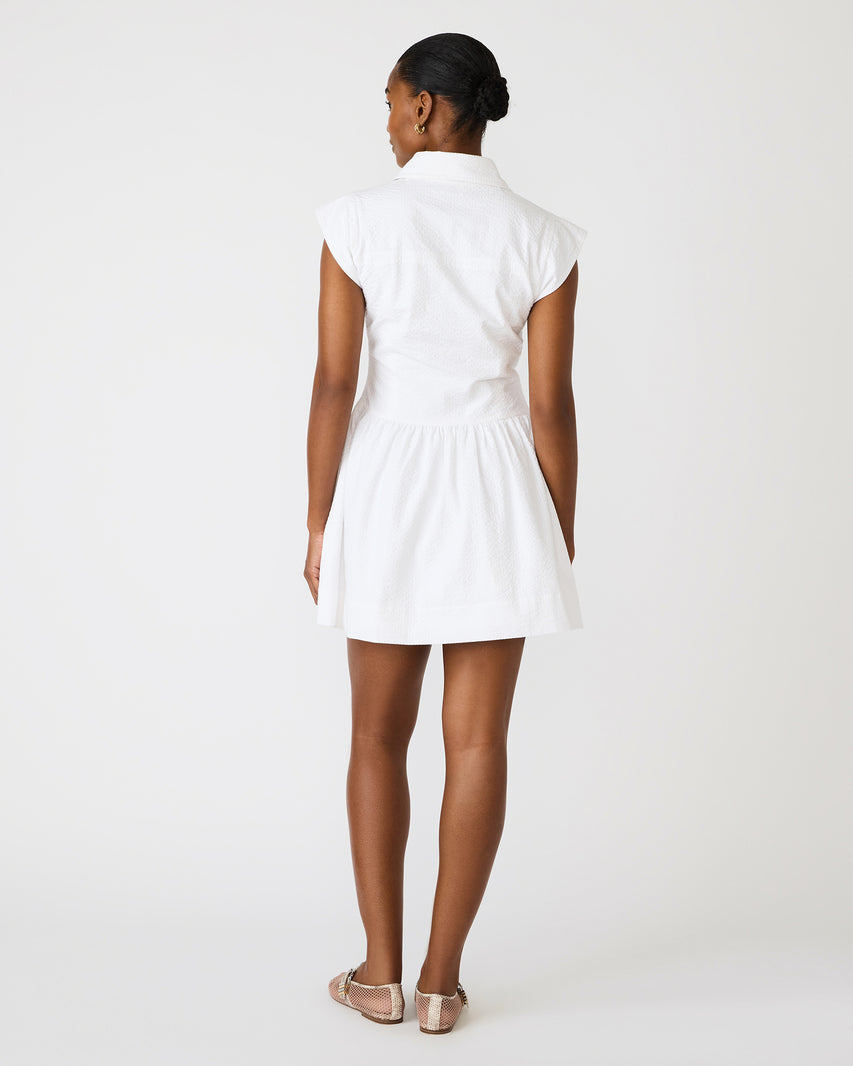GRACYN DRESS WHITE - view 5