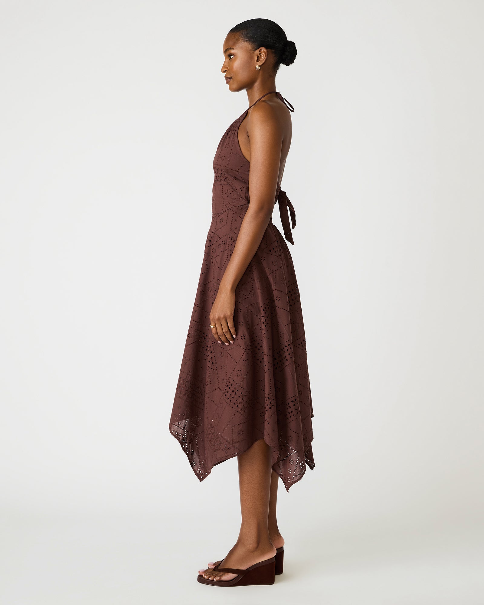 DALINA DRESS WALNUT - view 3