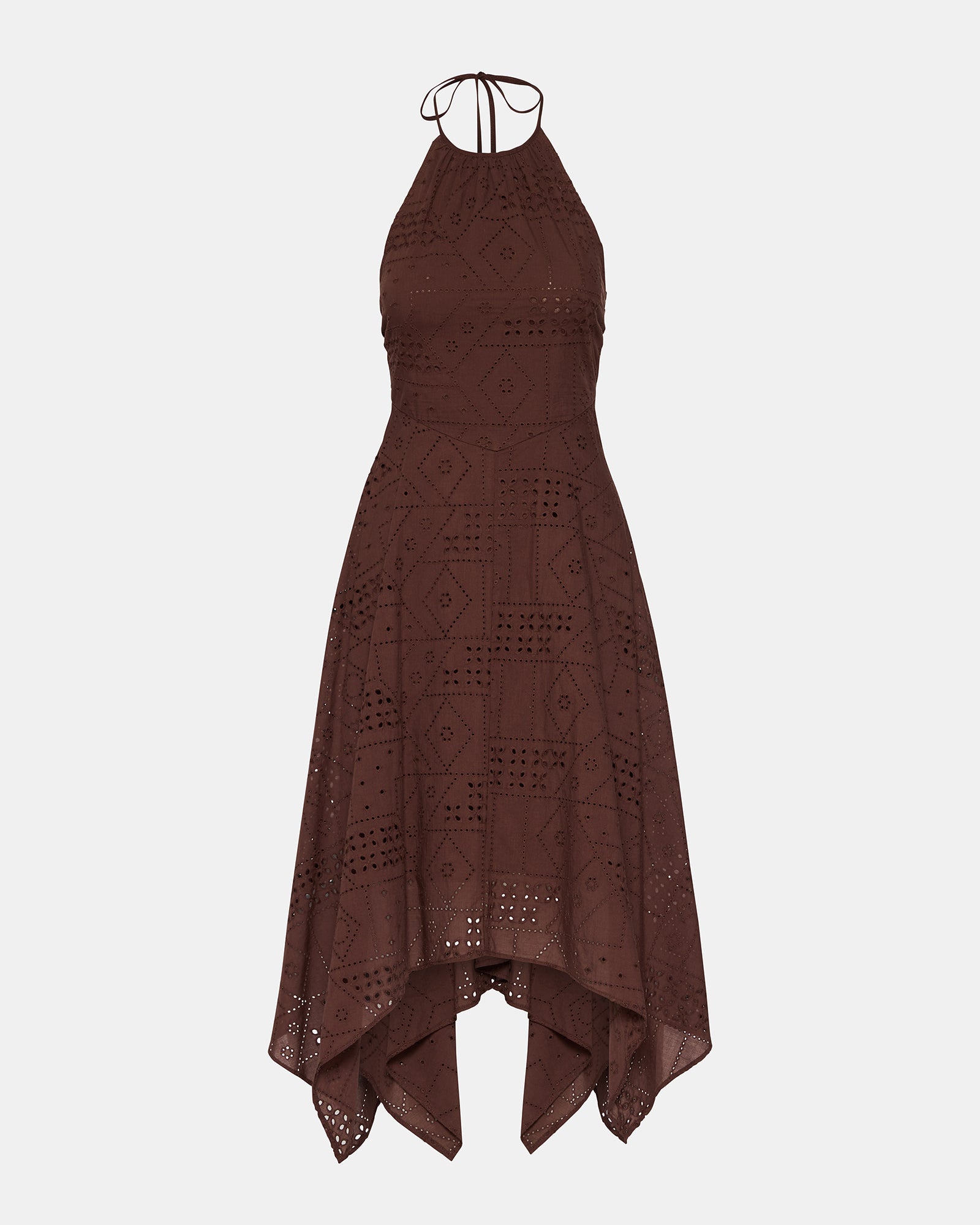 DALINA DRESS WALNUT - view 6