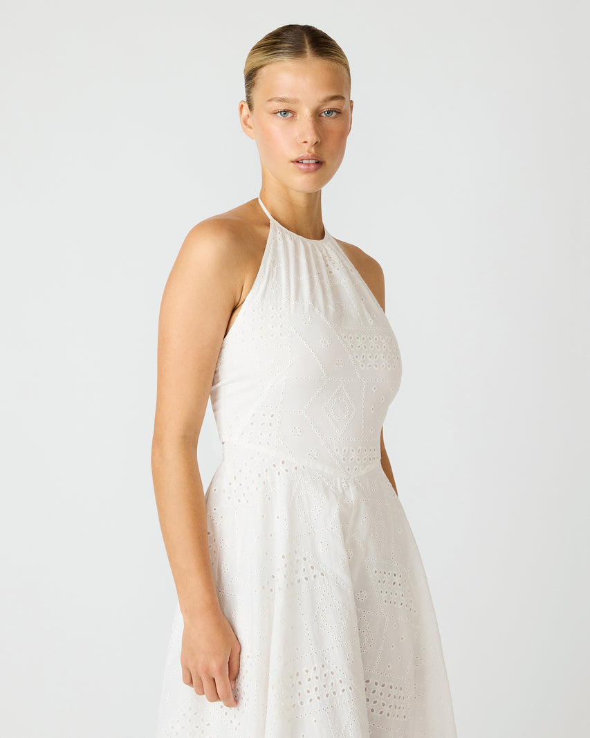 DALINA DRESS BIRCH WHITE - view 2