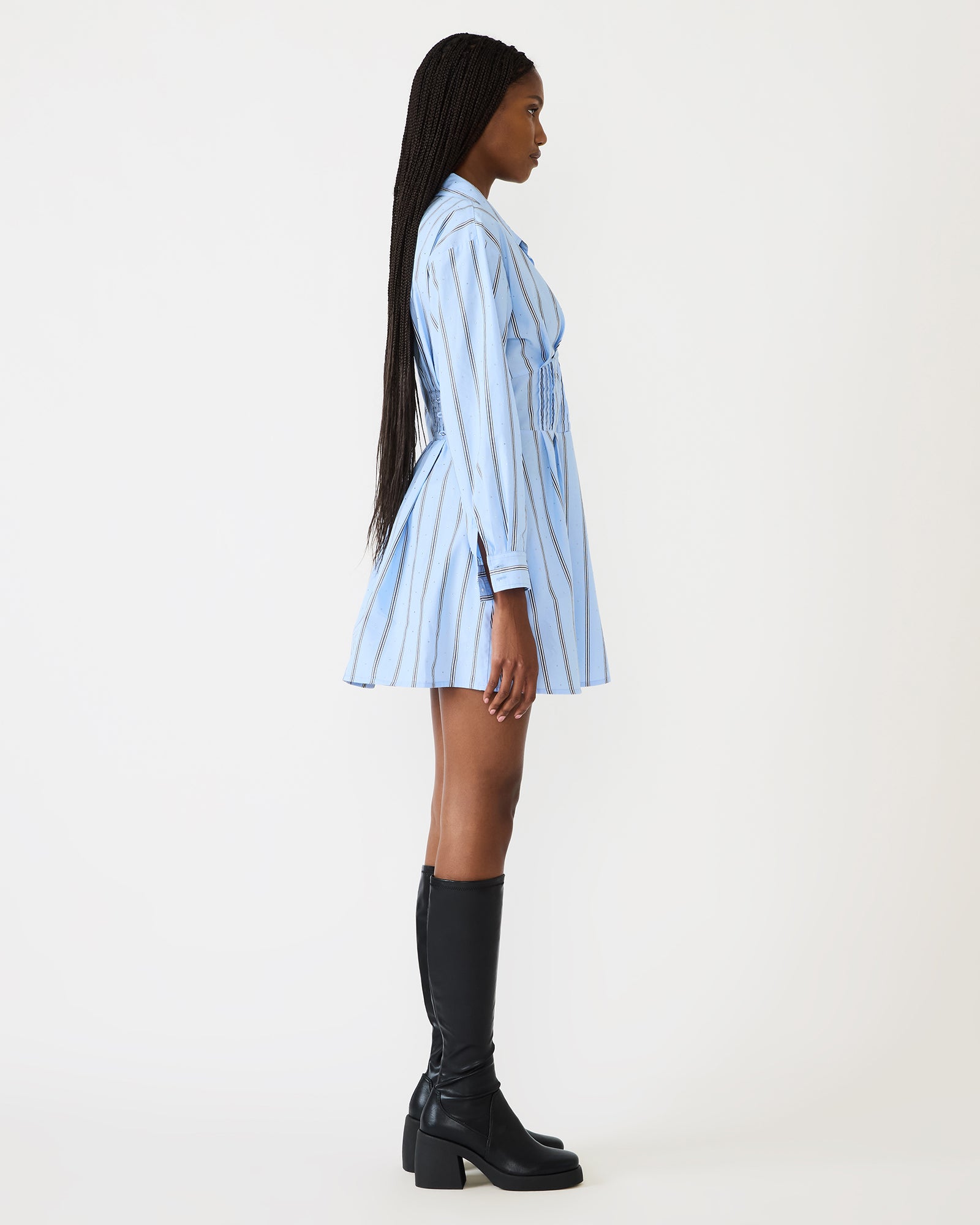 ARIANY DRESS ESTATE BLUE