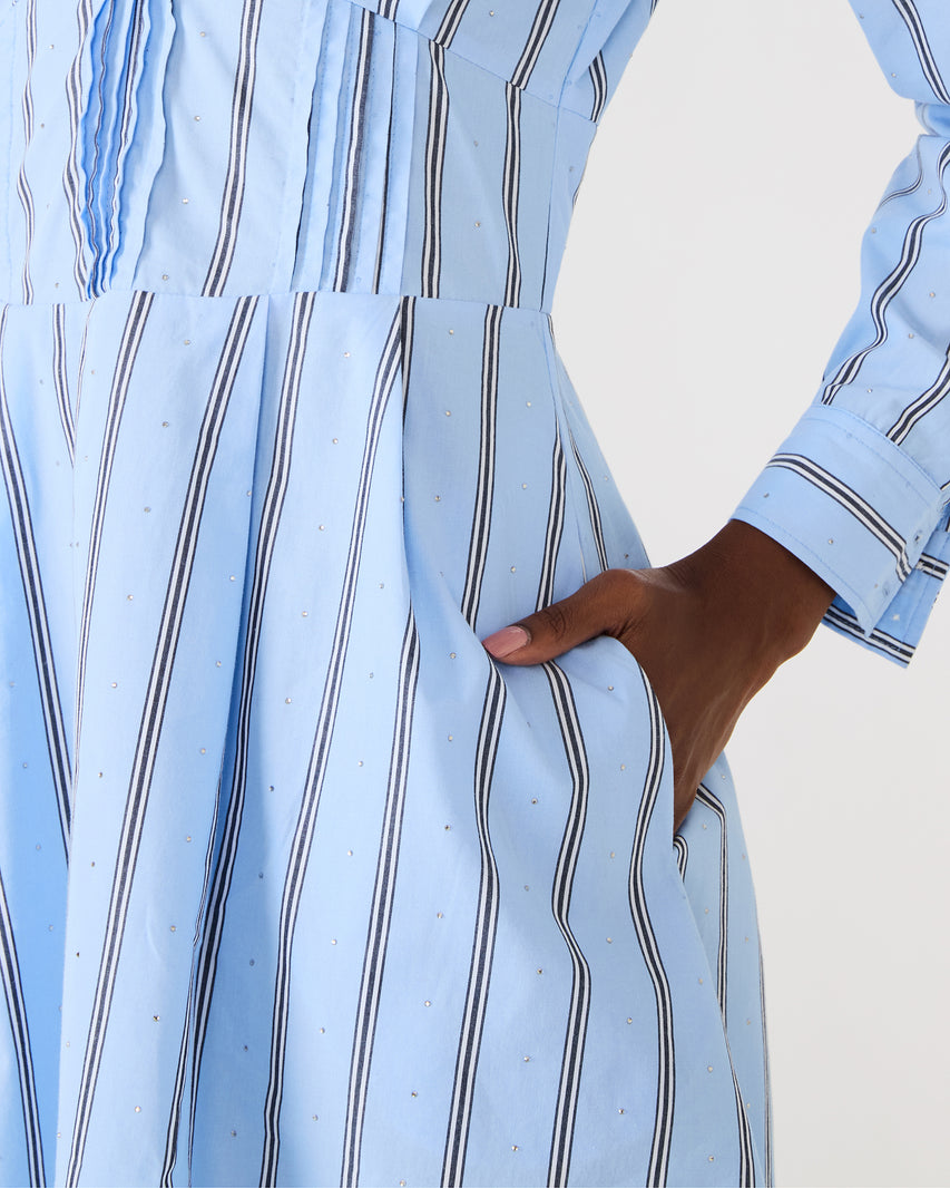 ARIANY DRESS ESTATE BLUE