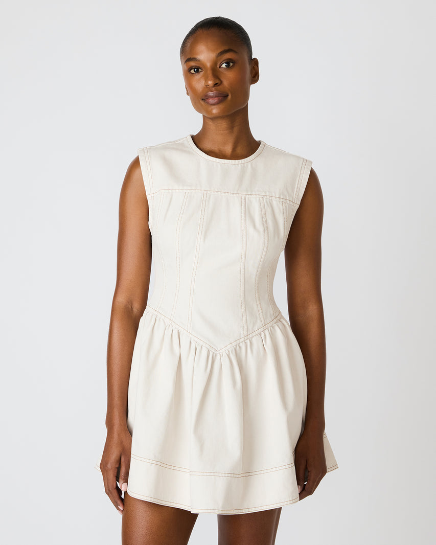 IRINNA DRESS SAND - view 2