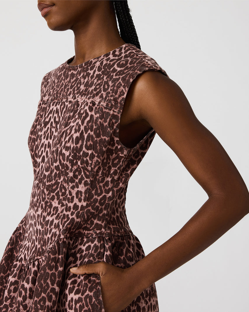 IRINNA DRESS HOT SPOTS PRINT - view 4