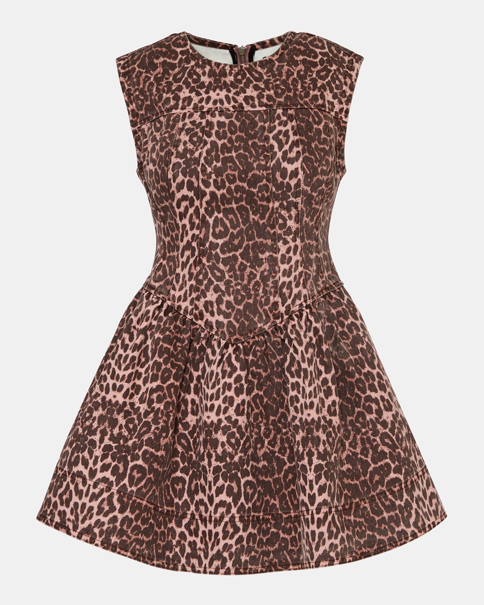 brown dress with spots Brown Polka Dot Wrap Frill Dress – AX Paris main image 1
