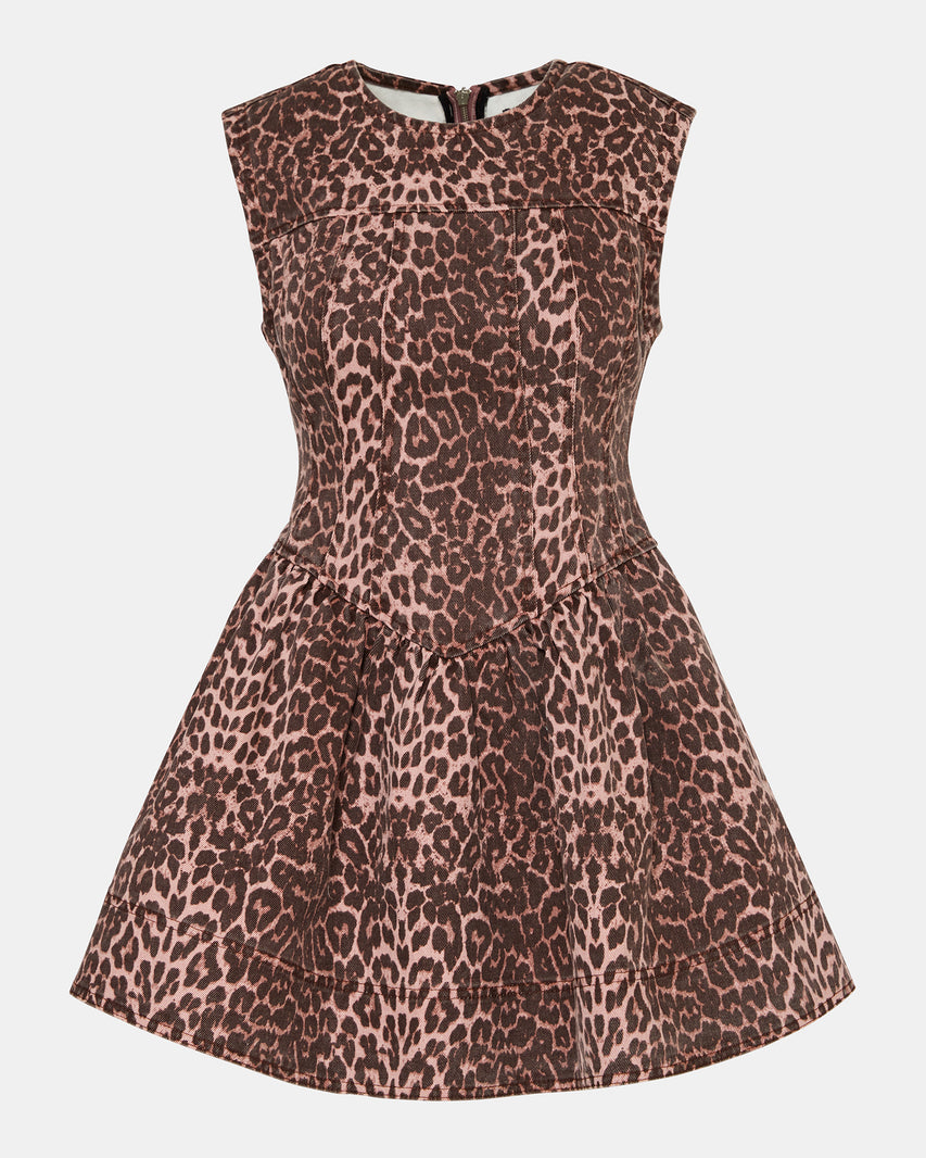 IRINNA DRESS HOT SPOTS PRINT - view 6