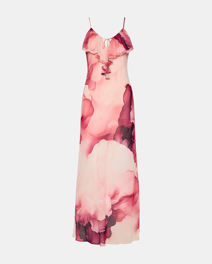 MAXINIA DRESS CORAL CLOUD - view 6