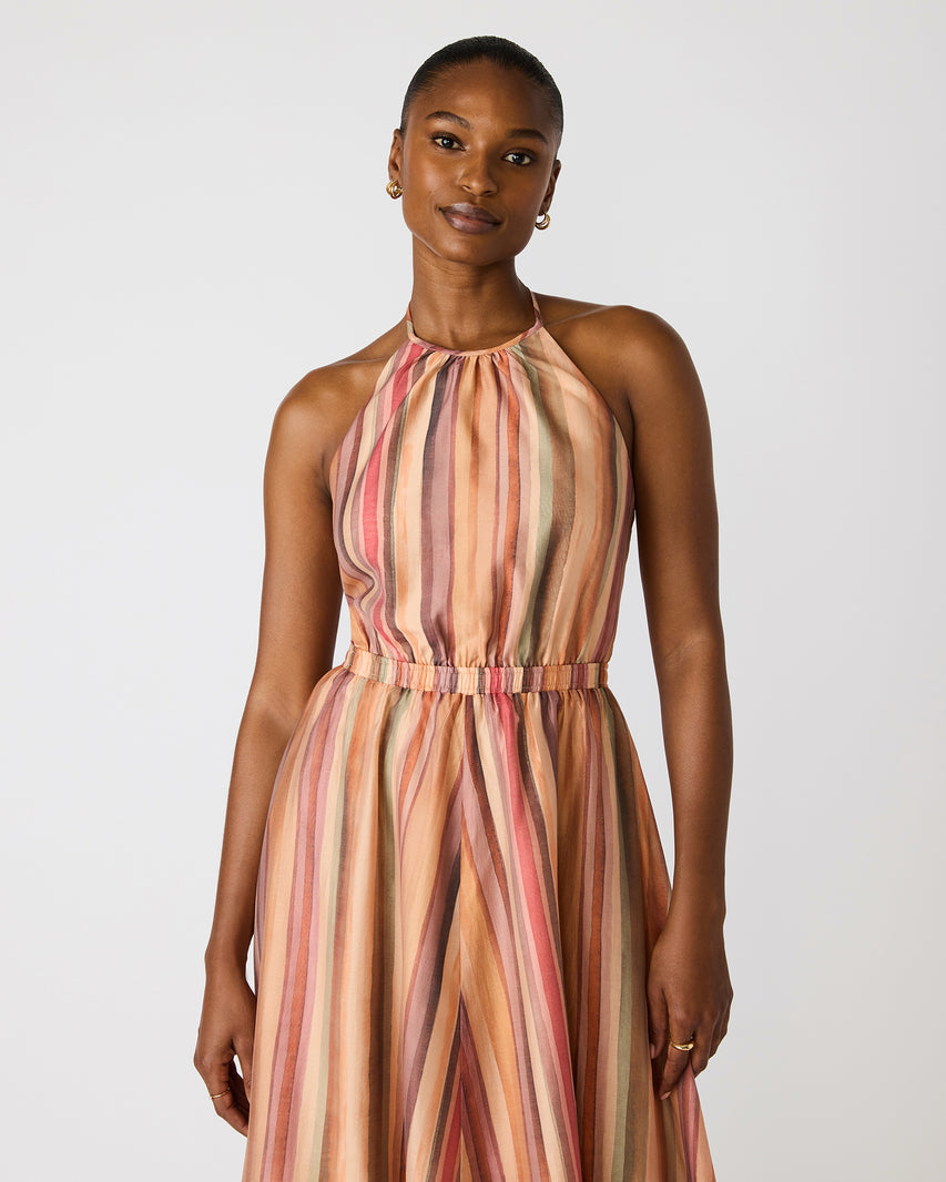 DALINA DRESS STRIPE MULTI - view 5