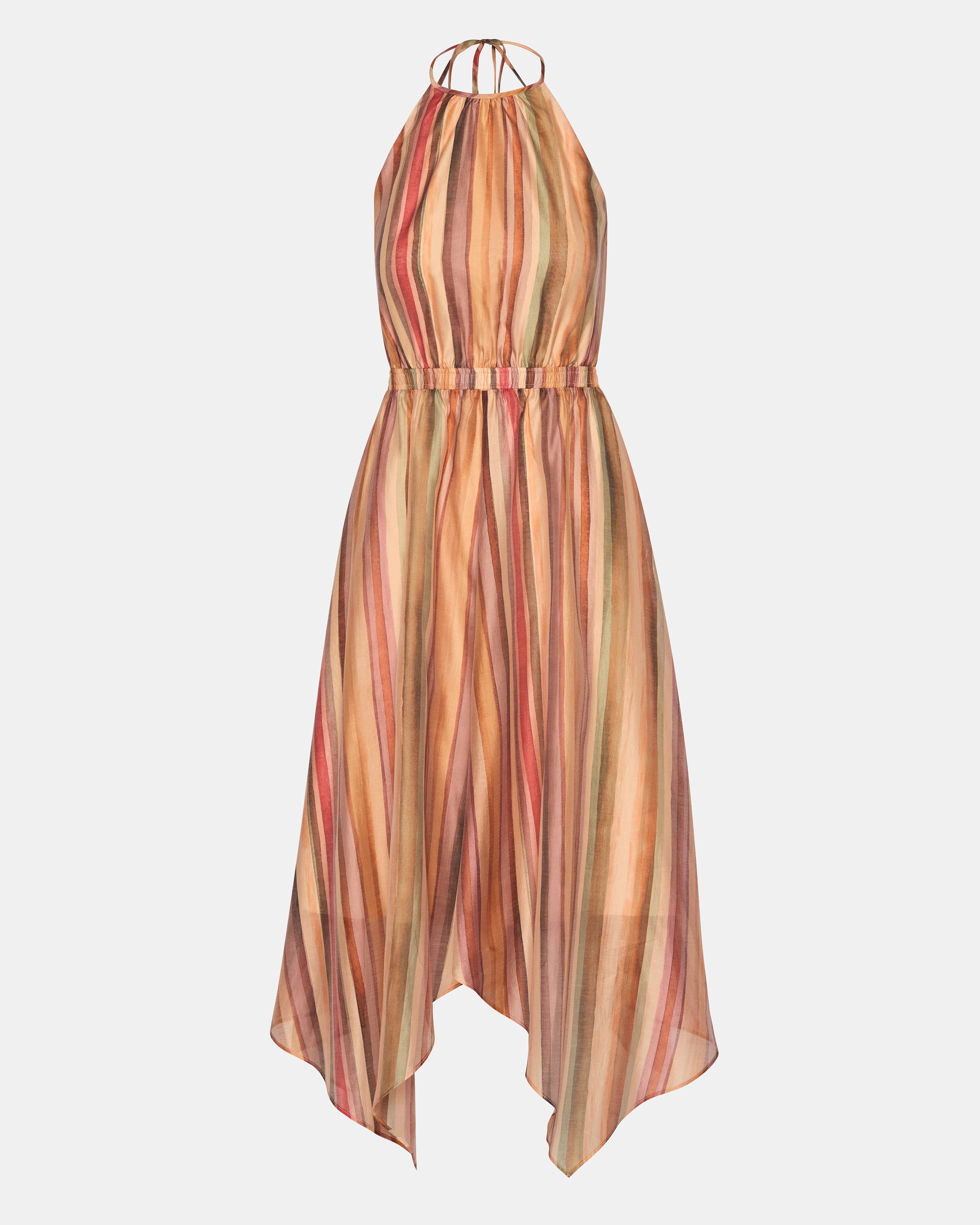 DALINA DRESS STRIPE MULTI - view 12