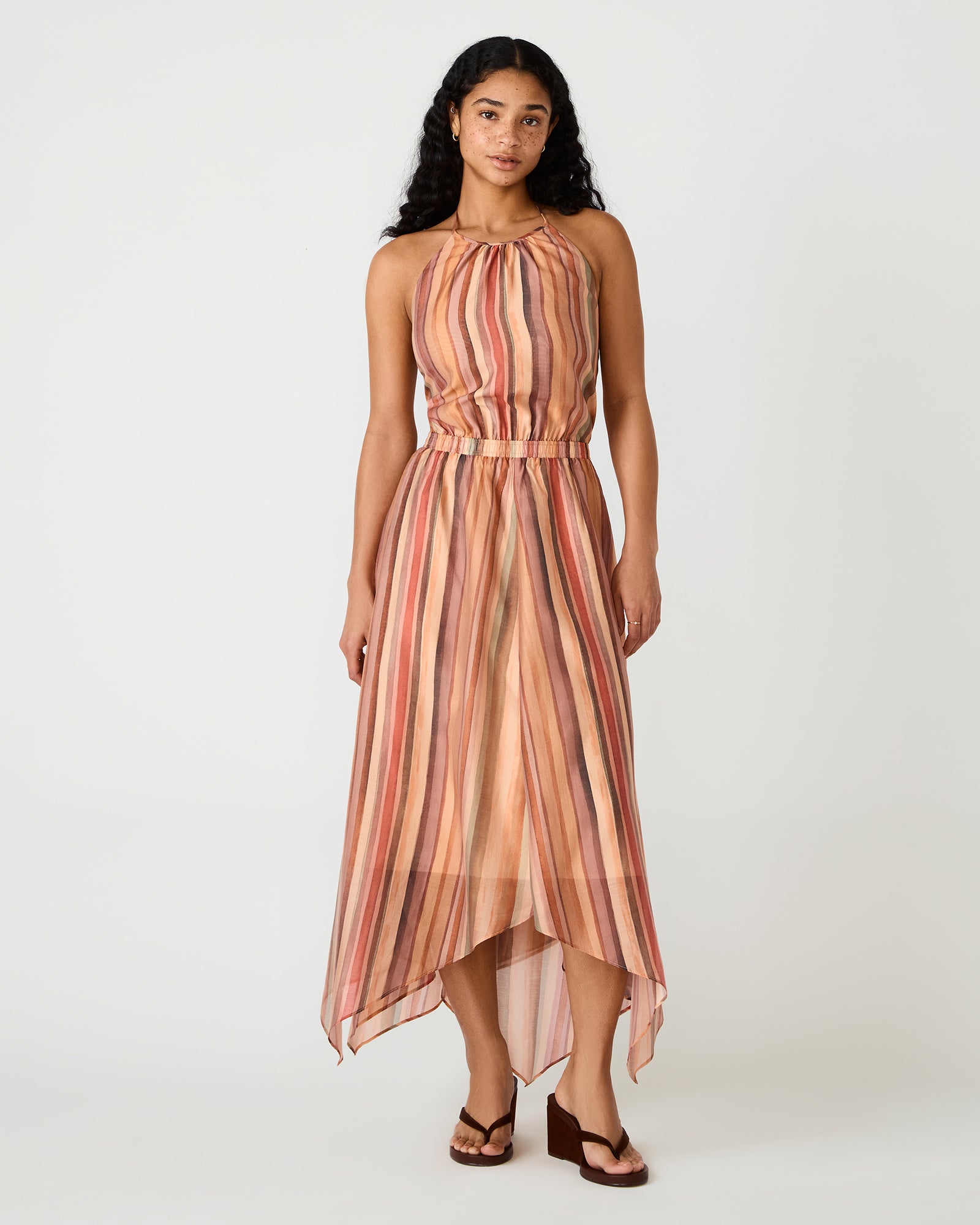 DALINA DRESS STRIPE MULTI - view 6