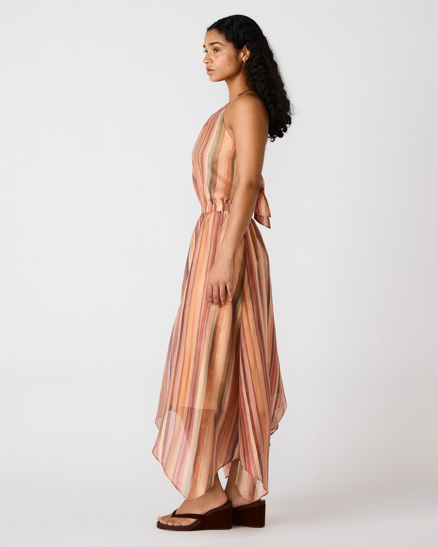 DALINA DRESS STRIPE MULTI - view 9