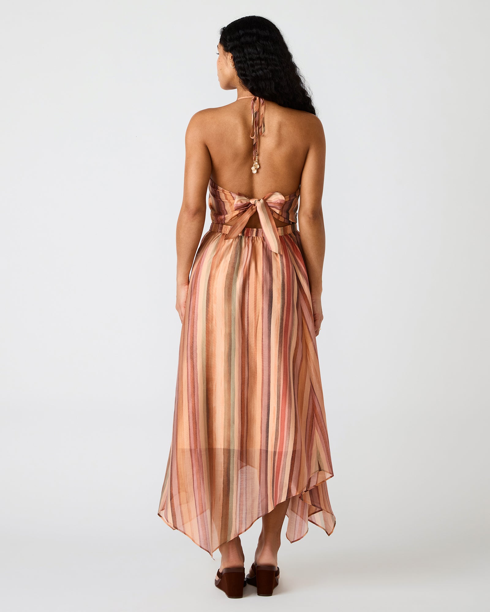 DALINA DRESS STRIPE MULTI - view 10