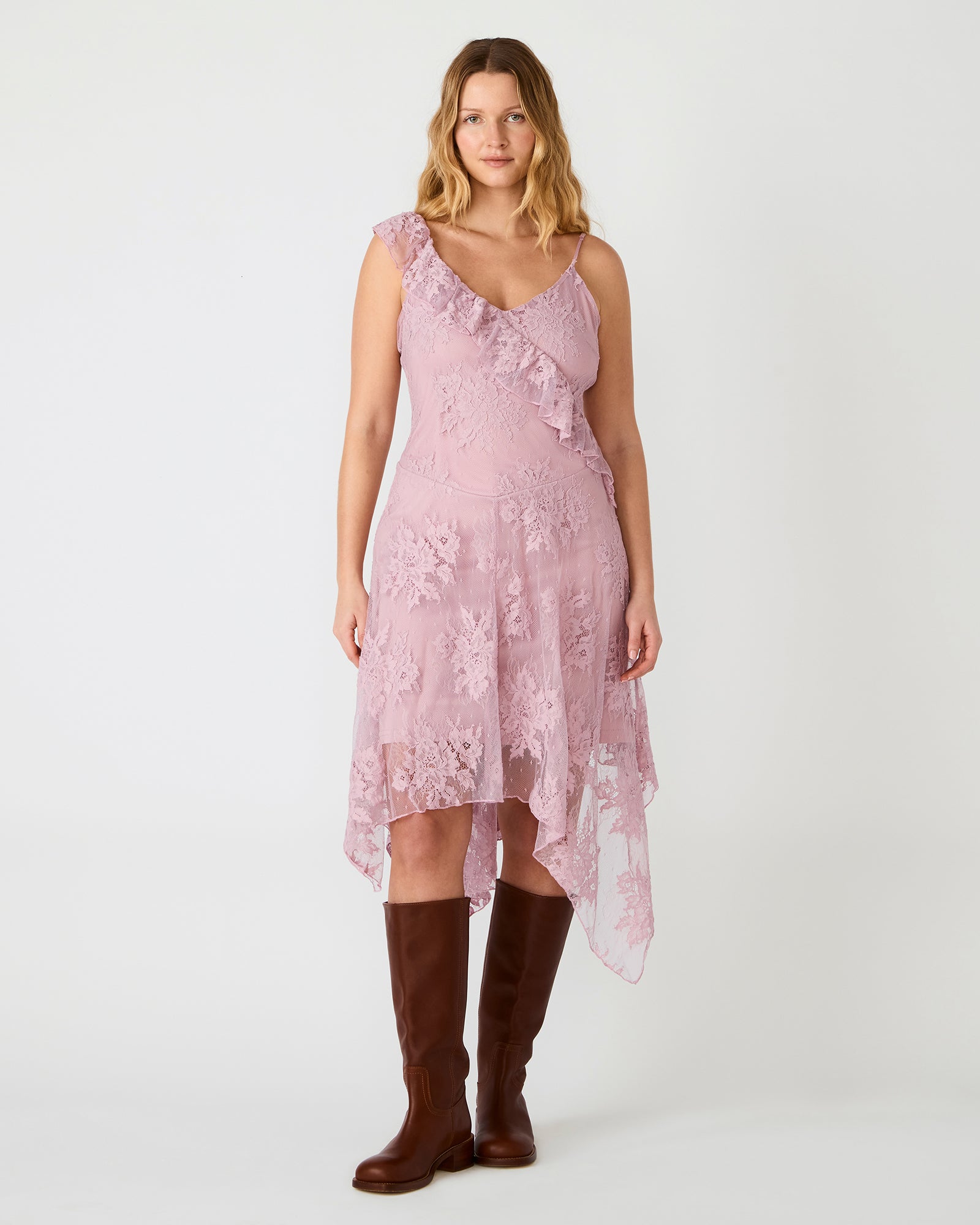 Steve Madden Women's Dariella Dress - Purple - Size XL - Mauve Shadows Steve Madden Women's Dariella Dress - Purple - Size XL - Mauve Shadows