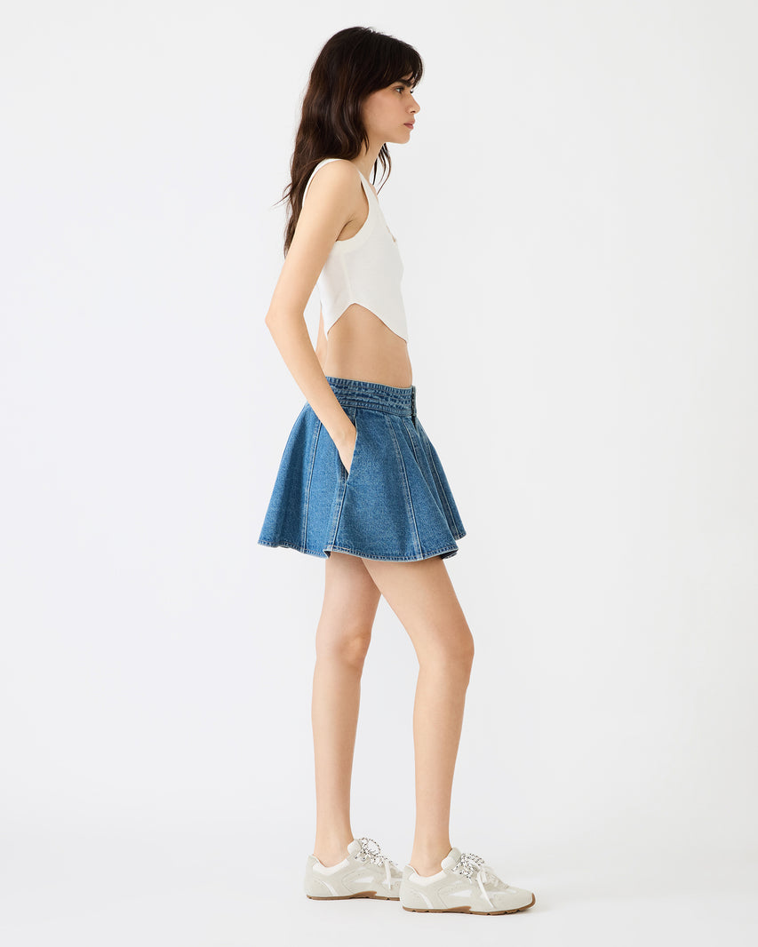 LILLIANY SKIRT ARUBA BLUE
