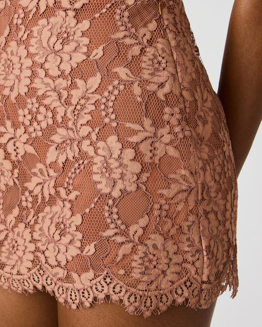 CINDI SKIRT MOCHA HEATHER - view 4