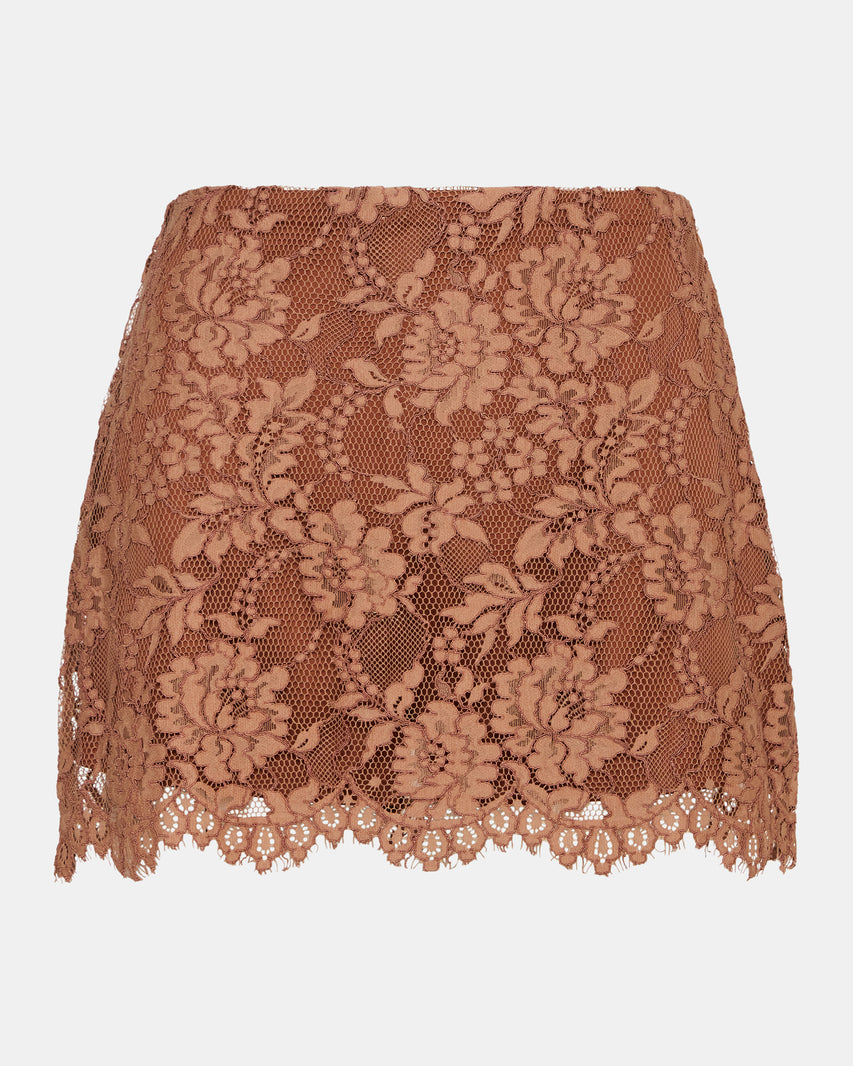 CINDI SKIRT MOCHA HEATHER - view 6