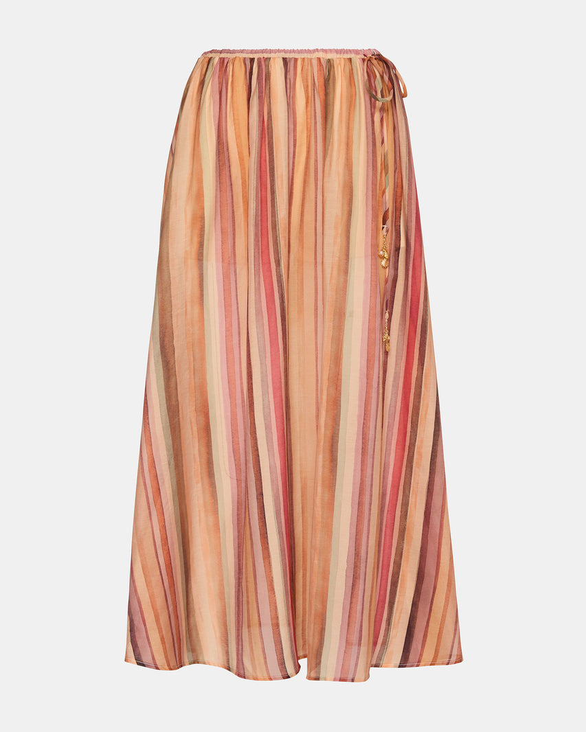 SHILLOH SKIRT STRIPE MULTI - view 6