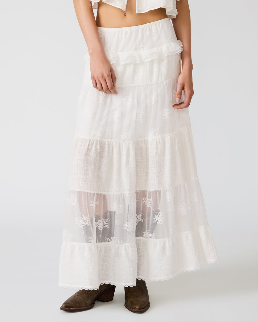 TARRYN SKIRT SNOW WHITE - view 2